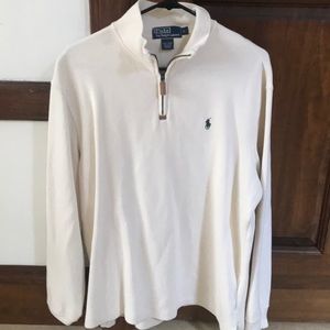White Polo pullover